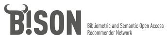 B!SON logotype with description "Bibliometric and Semantic Open Access Recommender Network"