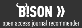 Banner with text "B!SON open access journal recommender"